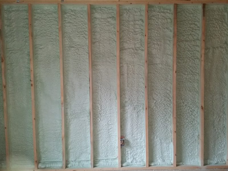 Foam Insulation on Walls
